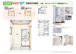 洗面所の改装プラン No.01